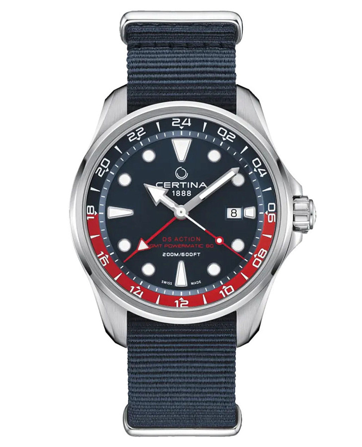 Часы Certina DS Action C032.429.18.041.00 — мужские, синий