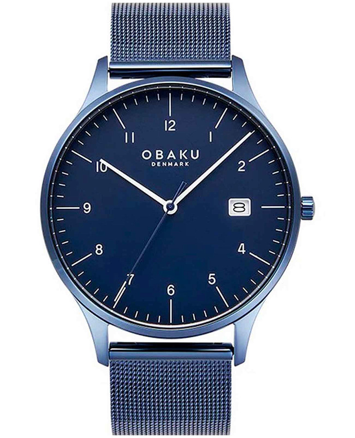 Часы Obaku Chia V298GDLLML — мужские, синий