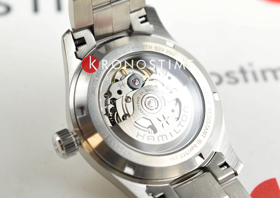 Часы Hamilton Khaki Field Auto H70455160 — мужские, нержавеющая сталь