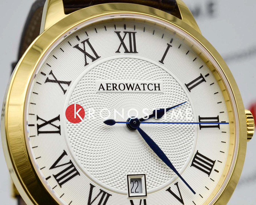 Часы Aerowatch Les Grandes Classiques 42991 JA04 — кожаный, мужские
