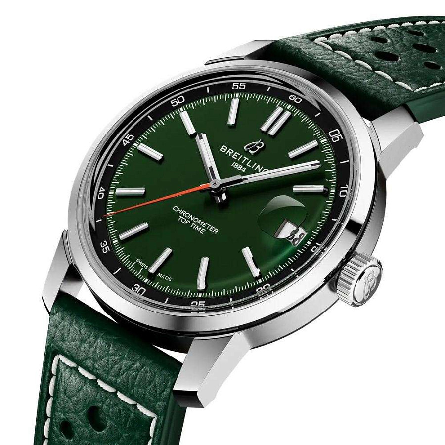 Часы Breitling Top Time B31 AB3113171L1X1 — механические, сталь металл