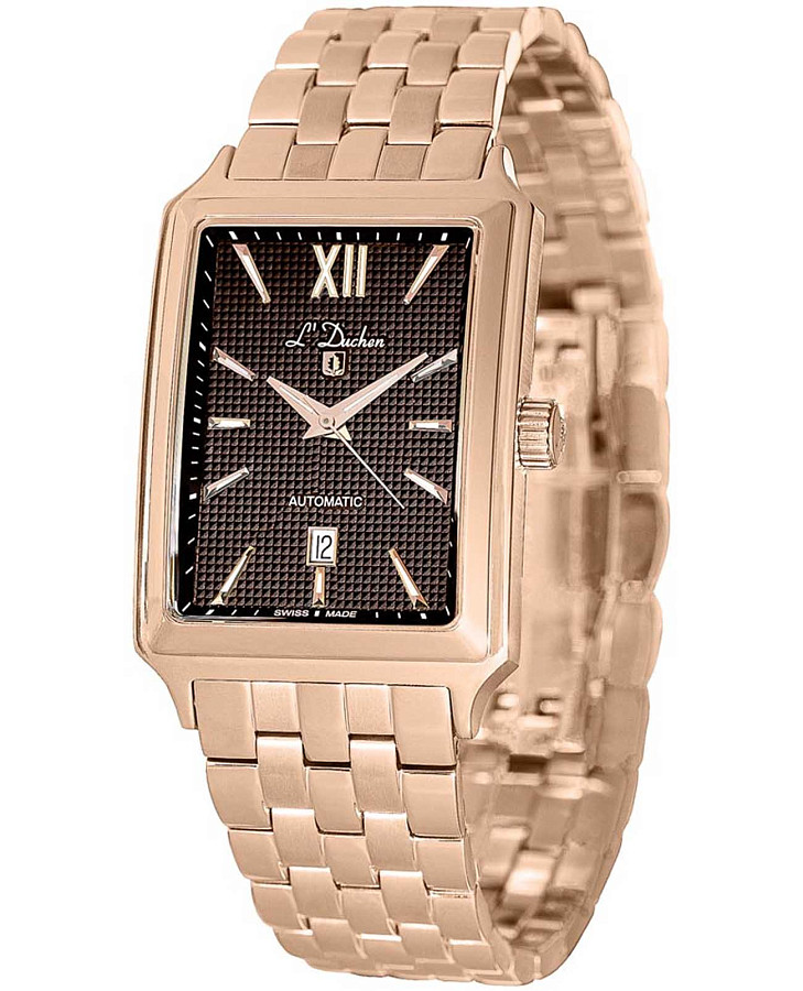 Часы L'Duchen Adventure Automatic D 633.40.38 — механические, металл сталь