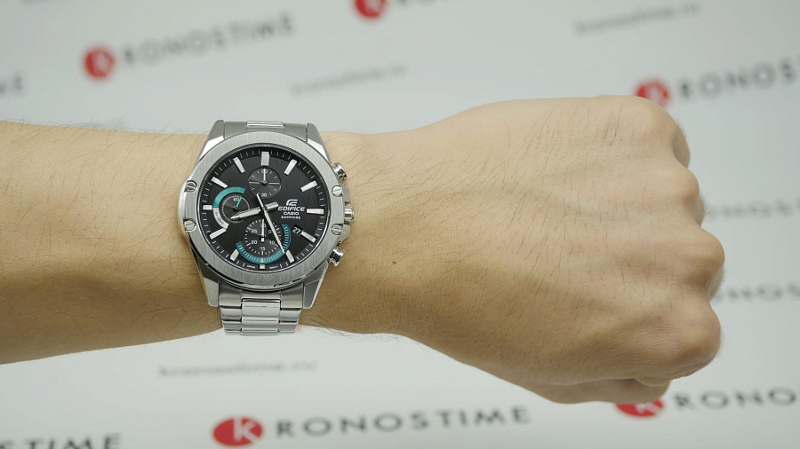 Часы Casio Edifice EFR-S567D-1AVUDF (EFR-S567D-1A) — мужские, серебристый