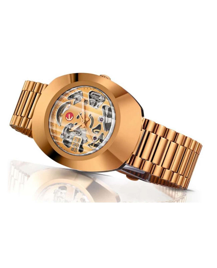 Часы Rado DiaStar Original Skeleton R12065403 — механические, металл сталь