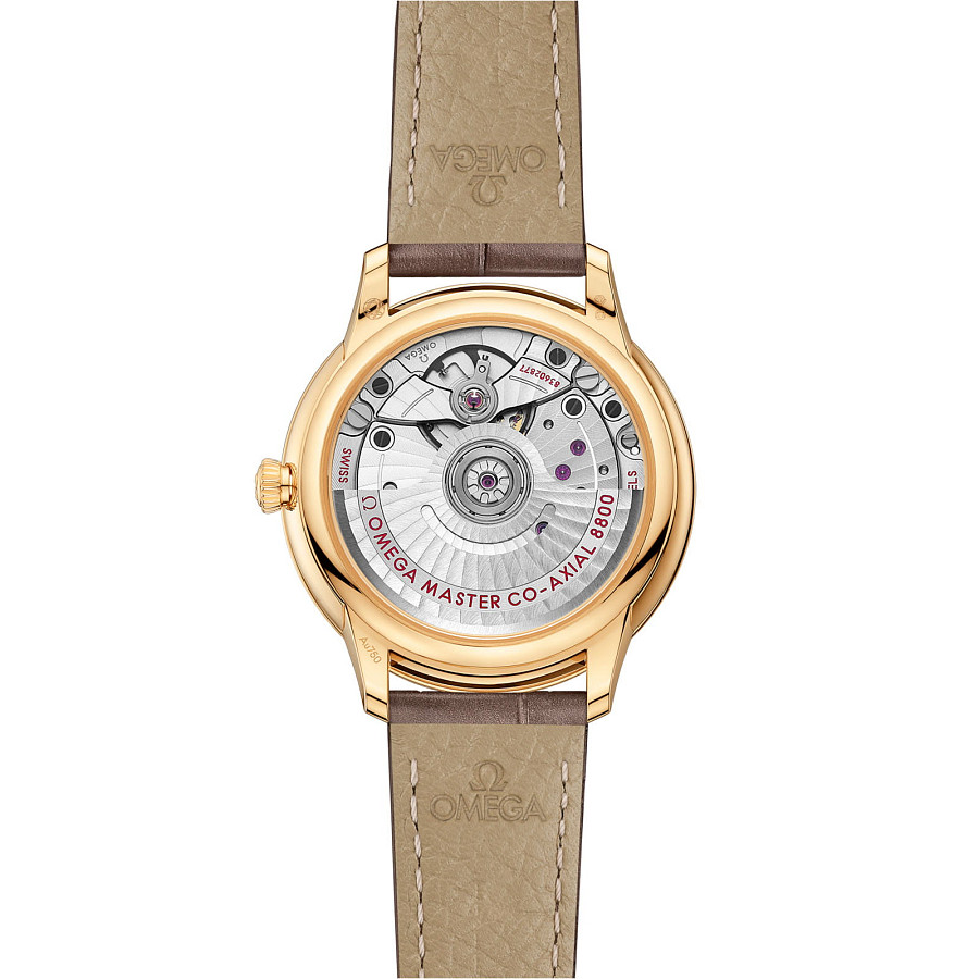 Часы Omega De Ville Prestige 434.53.34.20.55.002 — механические, золото
