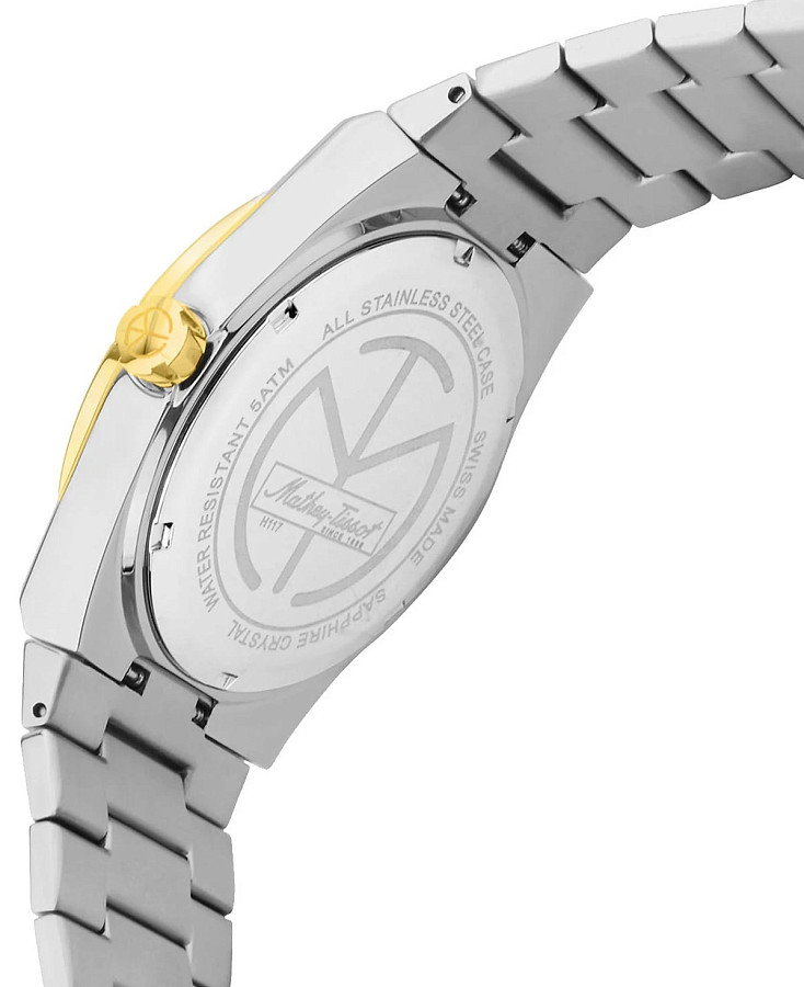 Часы Mathey-Tissot Zoltan H117BBU — кварцевые, металл сталь