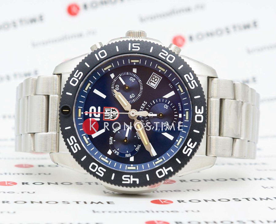 Часы Luminox Pacific Diver XS.3144 — кварцевые, металл сталь