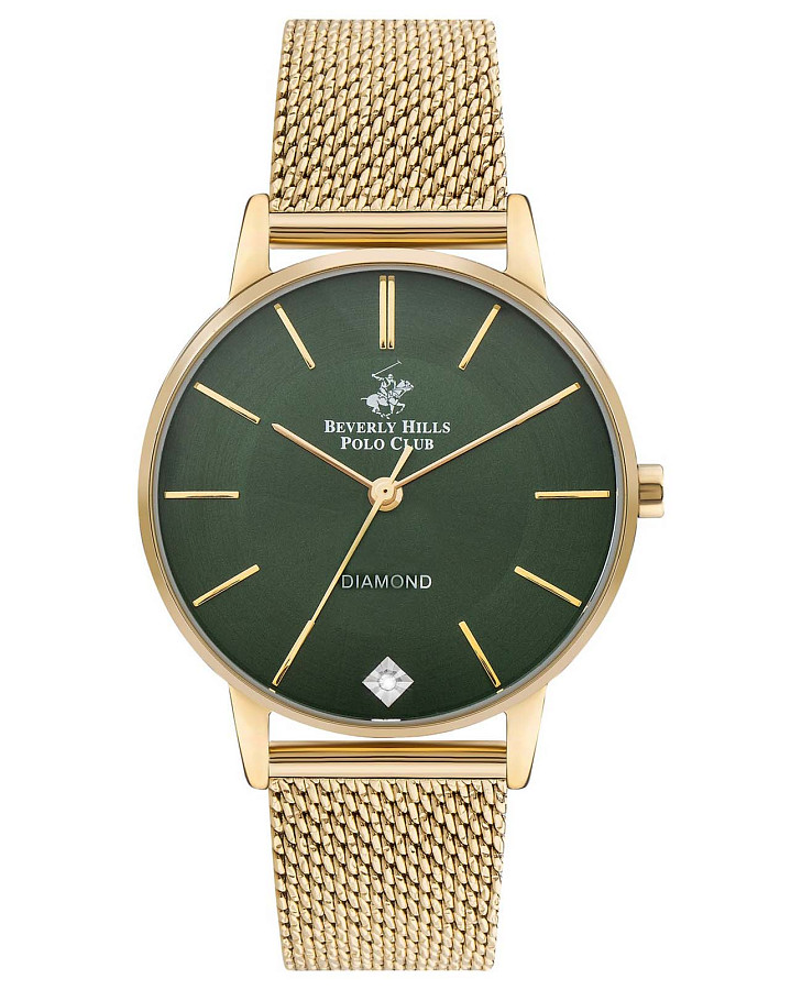 Часы Beverly Hills Polo Club BP3394C.170 — женские, зеленый