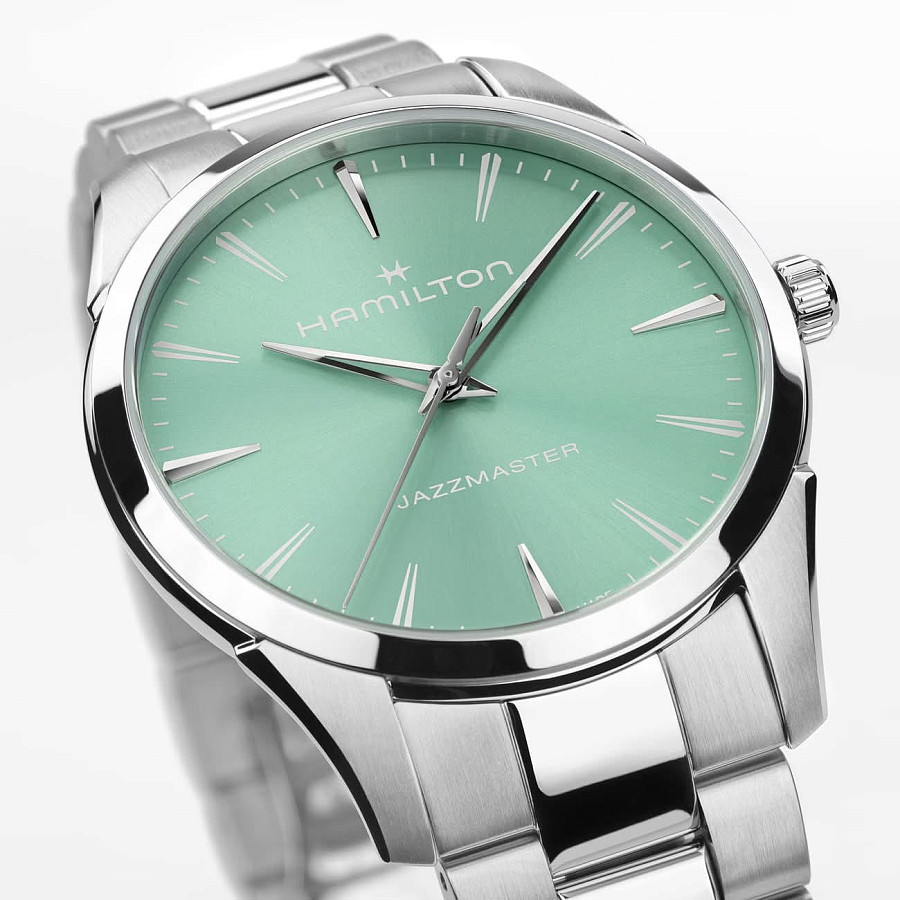 Часы Hamilton Jazzmaster Quartz 40mm H32461161 — кварцевые, металл сталь