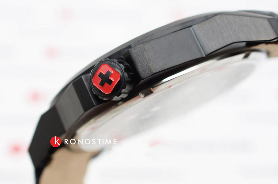 Часы Swiss Military Hanowa SMWGB2100330 — черный, сталь металл