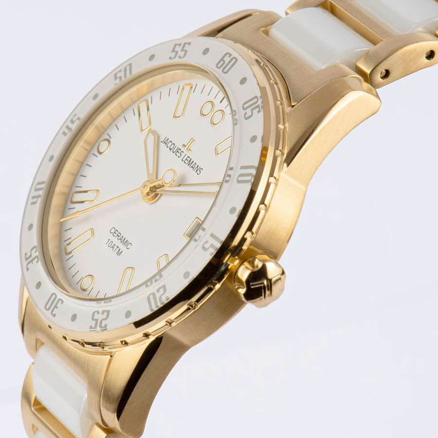 Часы Jacques Lemans High Tech Ceramic 42-12L — сталь металл, Австрия