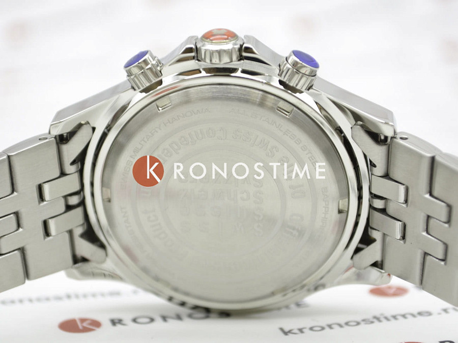 Часы Swiss Military Hanowa Flagship X Chrono SMWGI2100701 — сталь металл, нержавеющая сталь