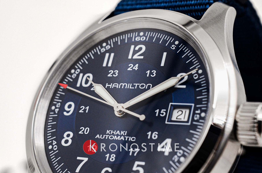 Часы Hamilton Khaki Field Auto 38mm H70455940 — Швейцария, механические