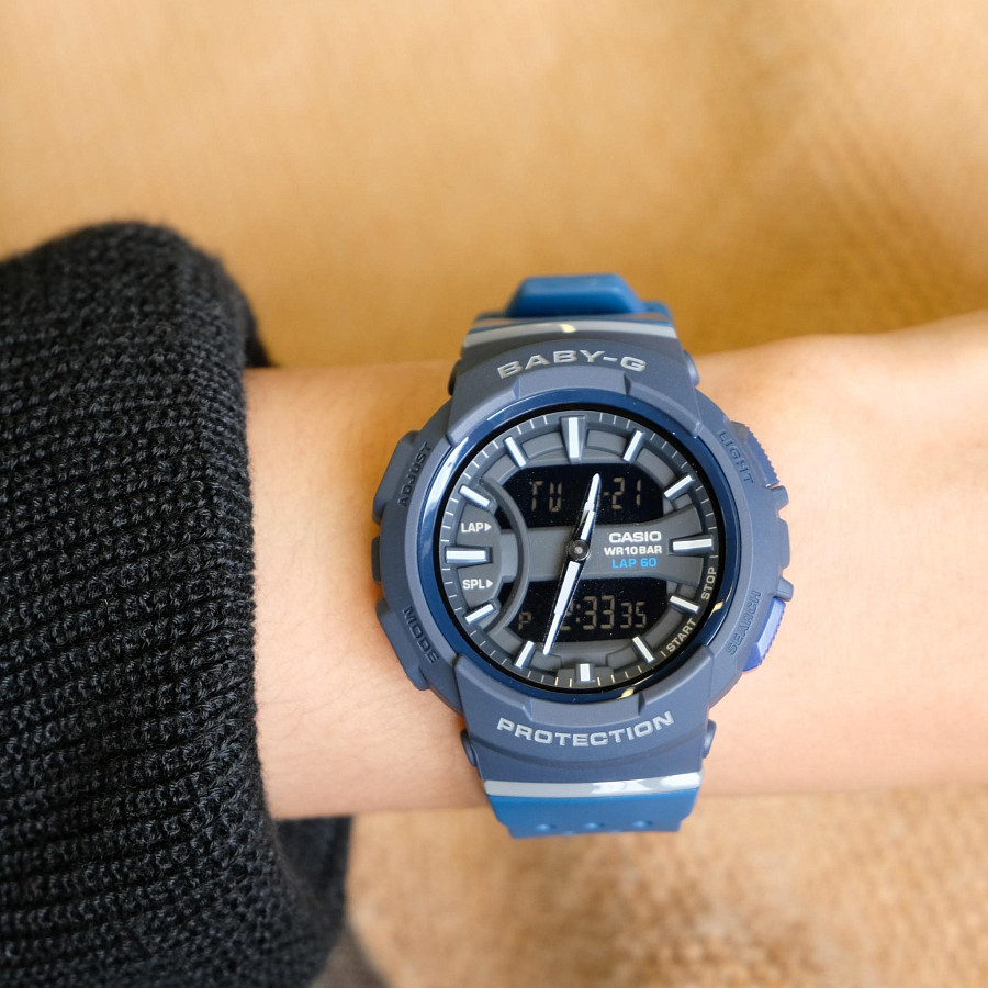 Часы Casio Baby-G BGA-240-2A1 — кварцевые, пластик