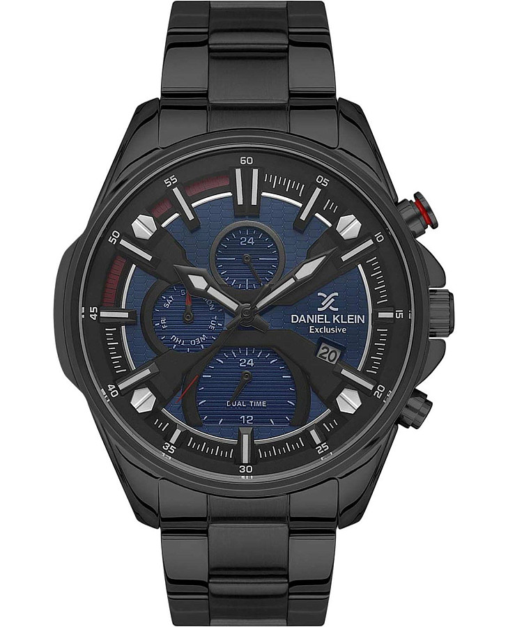 Часы Daniel Klein Exclusive DK.1.13387-12 — мужские, синий