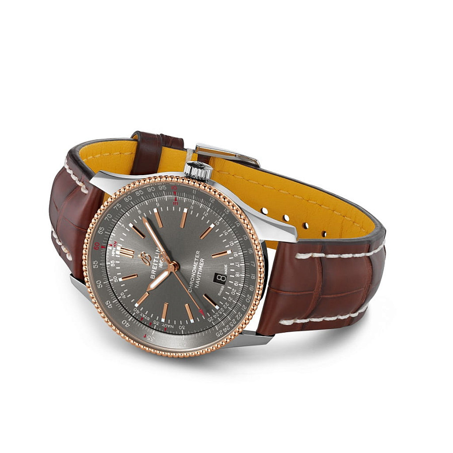 Часы Breitling Navitimer Automatic 41 U17326121M1P1 — сталь металл золото, Швейцария