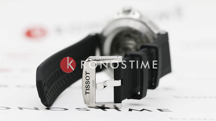 Часы Tissot T-Race Powermatic 80 T141.807.17.051.00 — черный, сталь металл