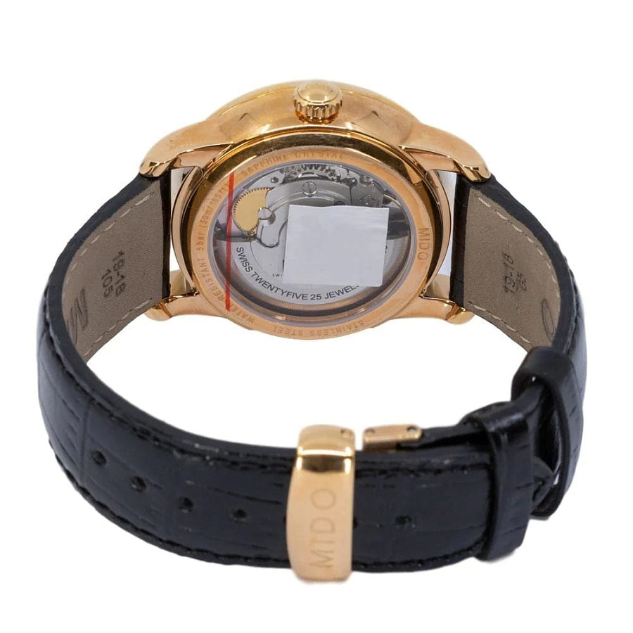 Часы Mido Baroncelli II Lady M007.228.36.036.00 — кожаный, женские