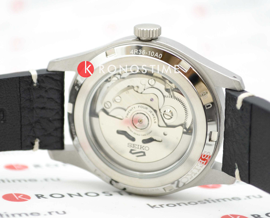Часы Seiko 5 Sports Field series SRPG39K1 — мужские, кожаный