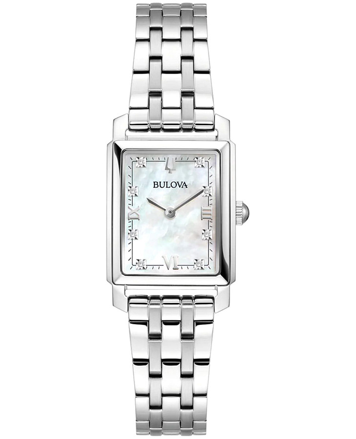Часы Bulova Sutton 96P244 — женские, перламутровый