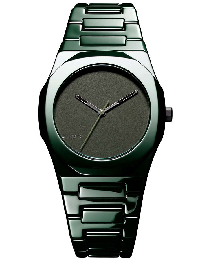 Часы D1 Milano Ceramic CEBU04 — мужские, зеленый