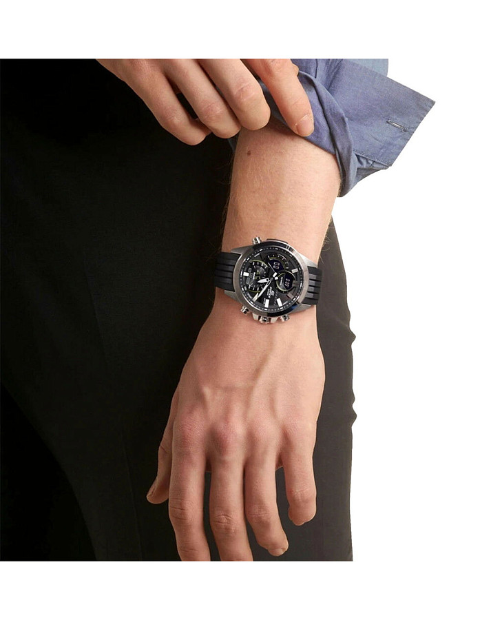 Часы Casio Edifice ECB-30P-1ADF (ECB-30P-1AEF) — кварцевые, Япония, мужские