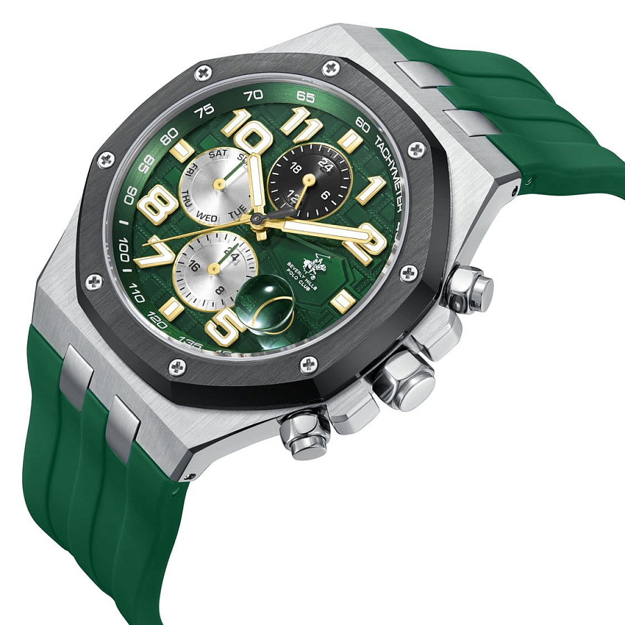 Часы Beverly Hills Polo Club BP3783X.377 — кварцевые, металл сталь