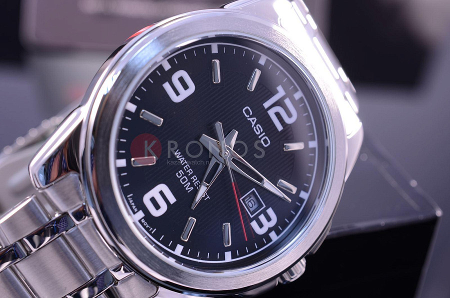 Часы Casio Collection MTP-1314D-1AVDF (MTP-1314D-1A) — кварцевые, металл сталь