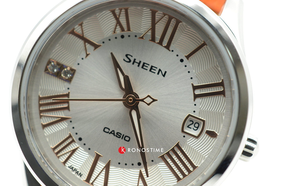 Часы Casio Sheen SHE-4050L-7A — сталь металл, Япония