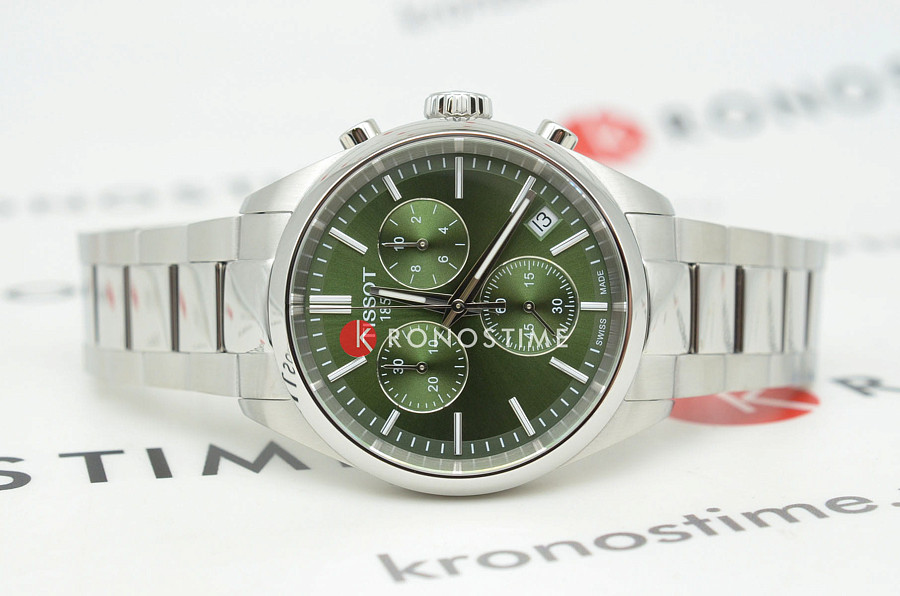 Часы Tissot PR 100 Chronograph T150.417.11.091.00 — кварцевые, сталь металл
