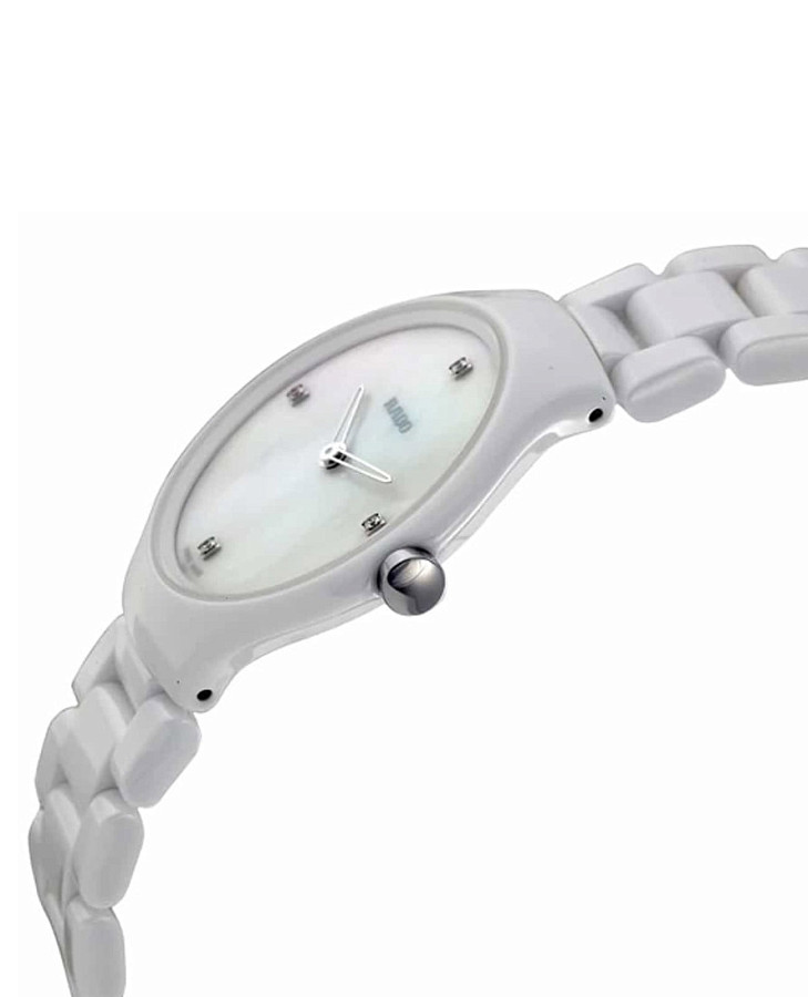 Часы Rado True Thinline R27958902 — кварцевые, керамика сталь