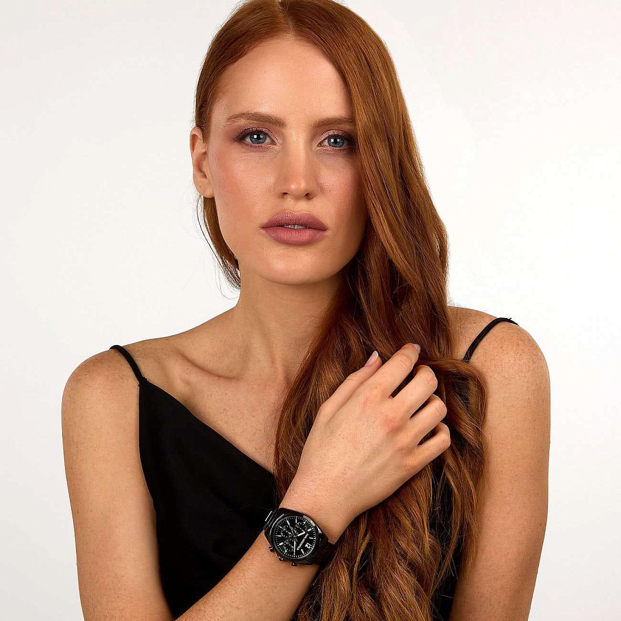 Часы Karl Lagerfeld Round Essentials R0553101501 — кварцевые, сталь металл