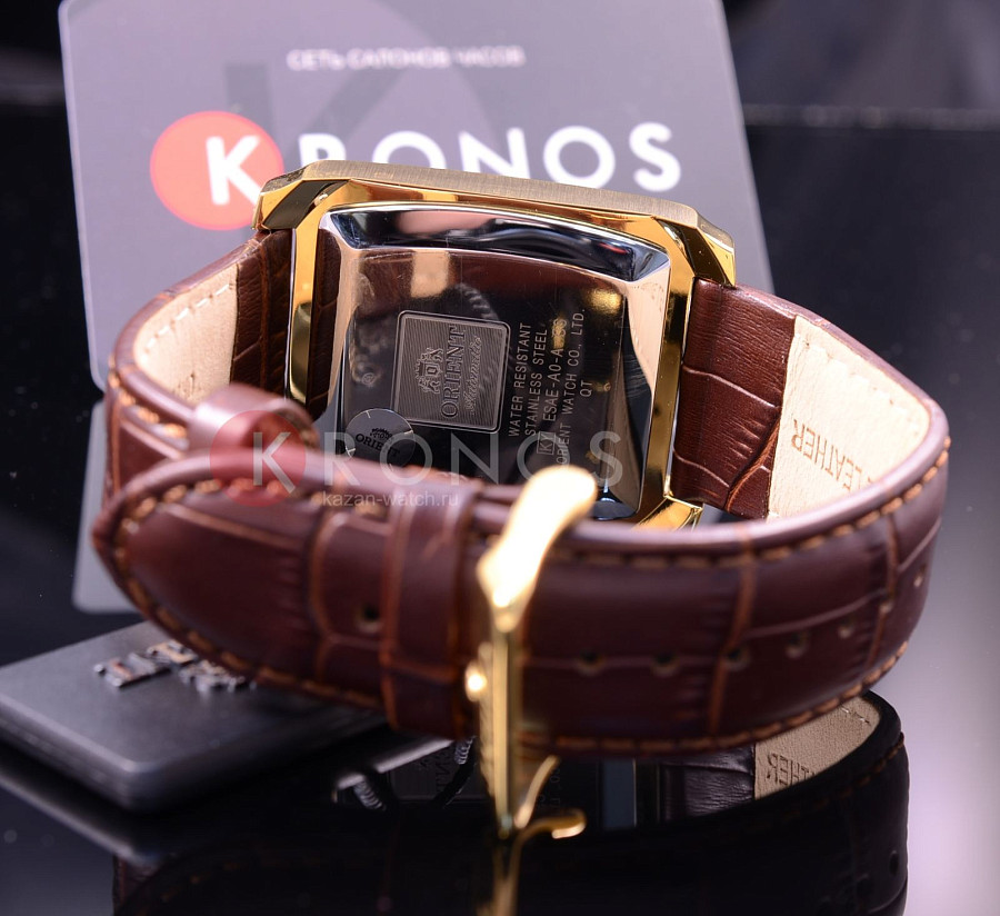 Часы Orient ESAE009W (FESAE009W) — кожа + текстиль, мужские