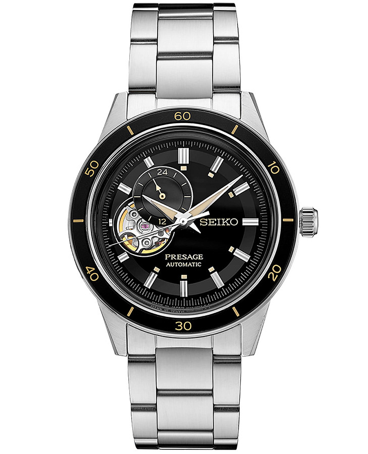 Часы Seiko Presage SSA425J1 — мужские, черный