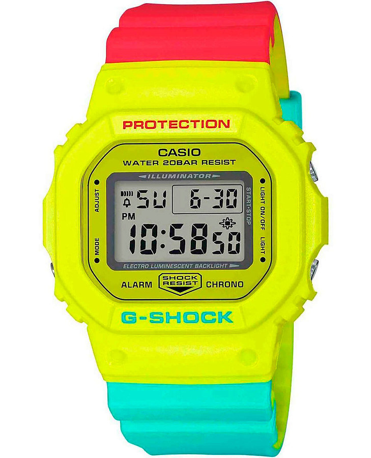 Часы Casio G-Shock DW-5600CMA-9 — мужские, серый
