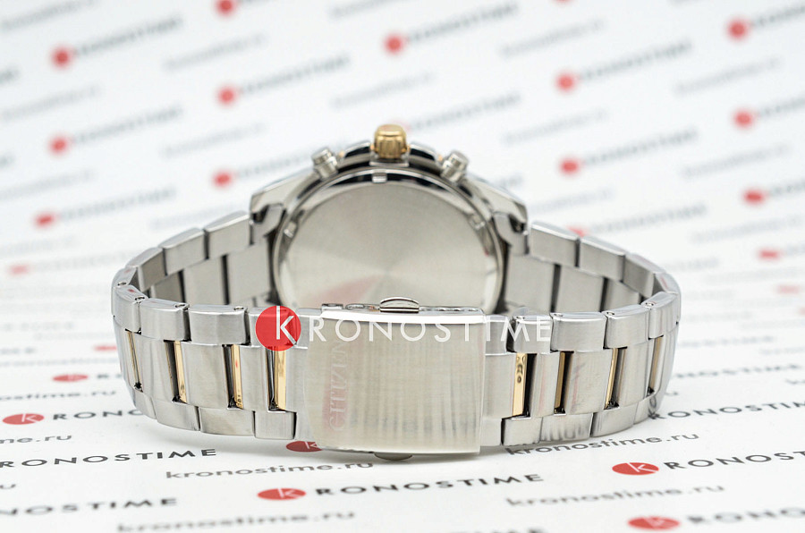 Часы Citizen Chronograph AN8204-59H — нержавеющая сталь с ip-покрытием, мужские