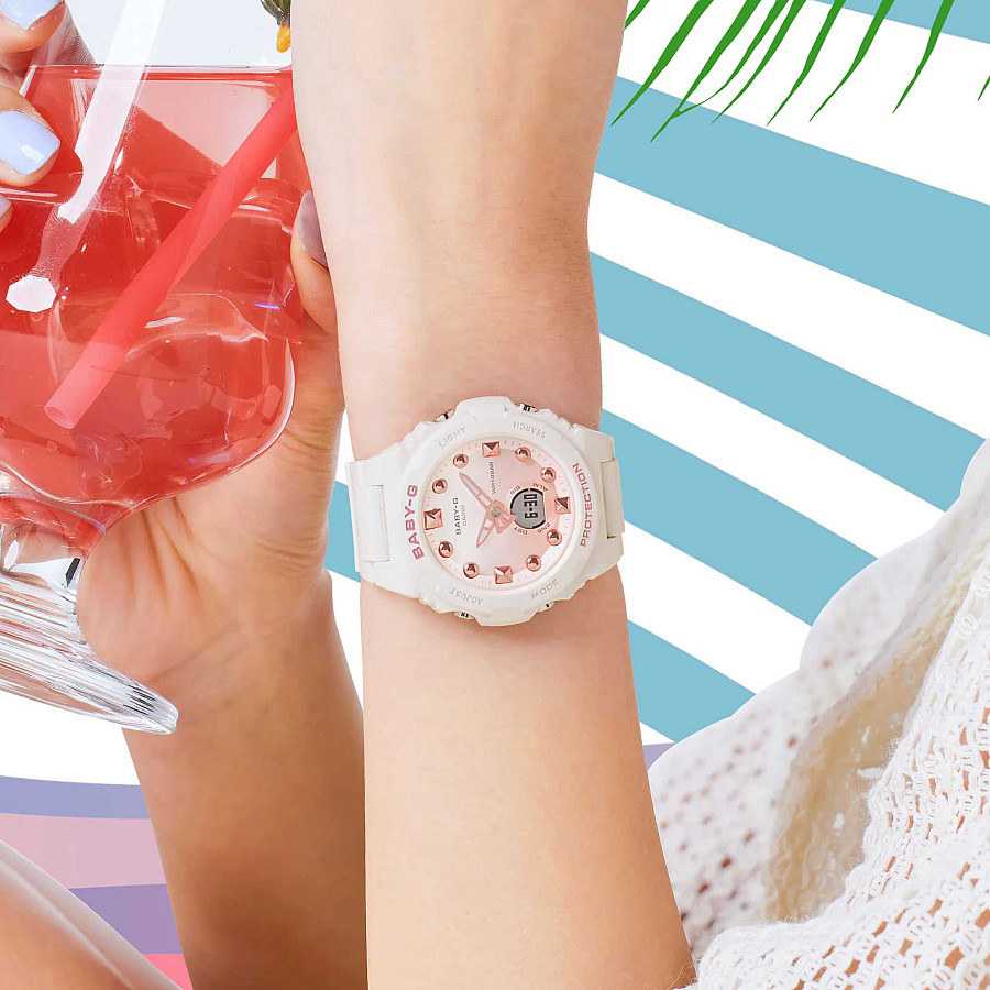 Часы Casio Baby-G BGA-320-7A1 — кварцевые, пластик