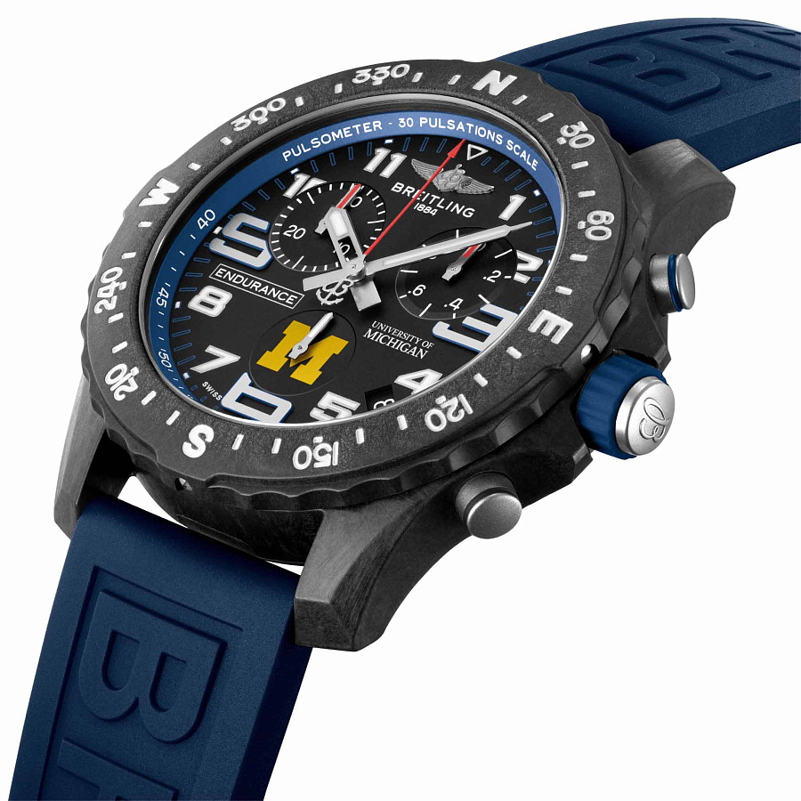 Часы Breitling Endurance Pro University Of Michigan™ X823101C1B1S1 — каучук, мужские