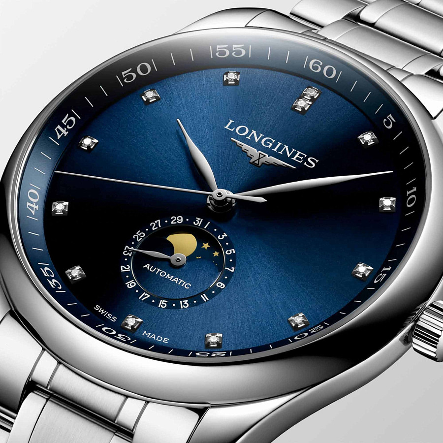 Часы Longines Master Collection L2.919.4.97.6 — мужские, нержавеющая сталь