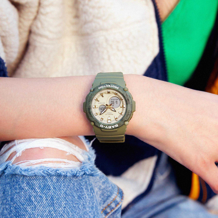 Часы Casio Baby-G BGA-275M-3A — кварцевые, пластик
