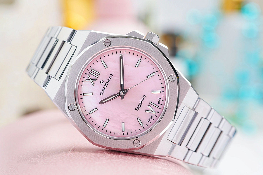Часы Candino Lady Elegance C4775/7 — кварцевые, металл сталь