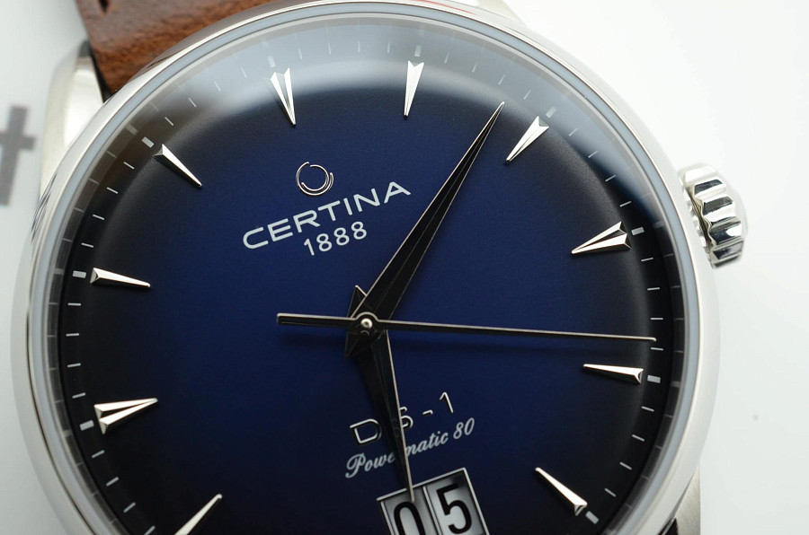 Часы Certina DS-1 Big Date Powermatic 80 C029.426.16.041.00 — артикул C0294261604100