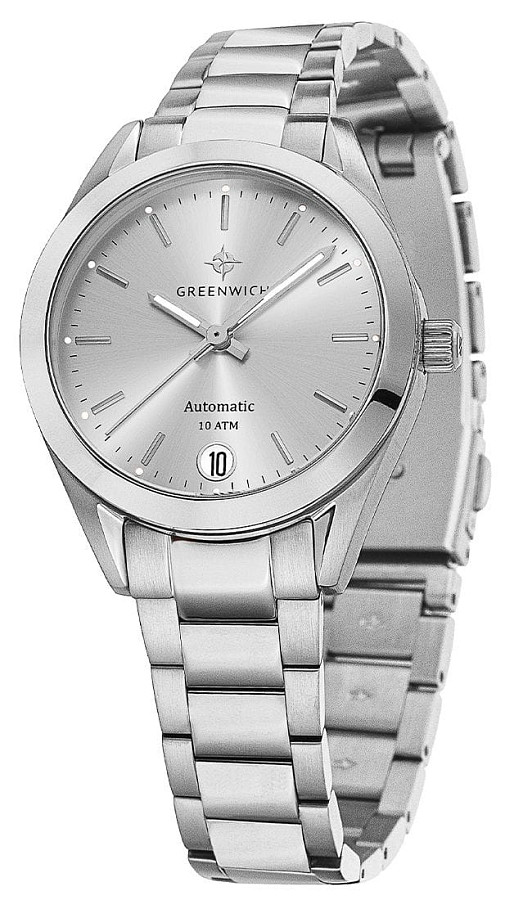 Часы Greenwich Abeona GW 374.10.33 — механические, металл сталь