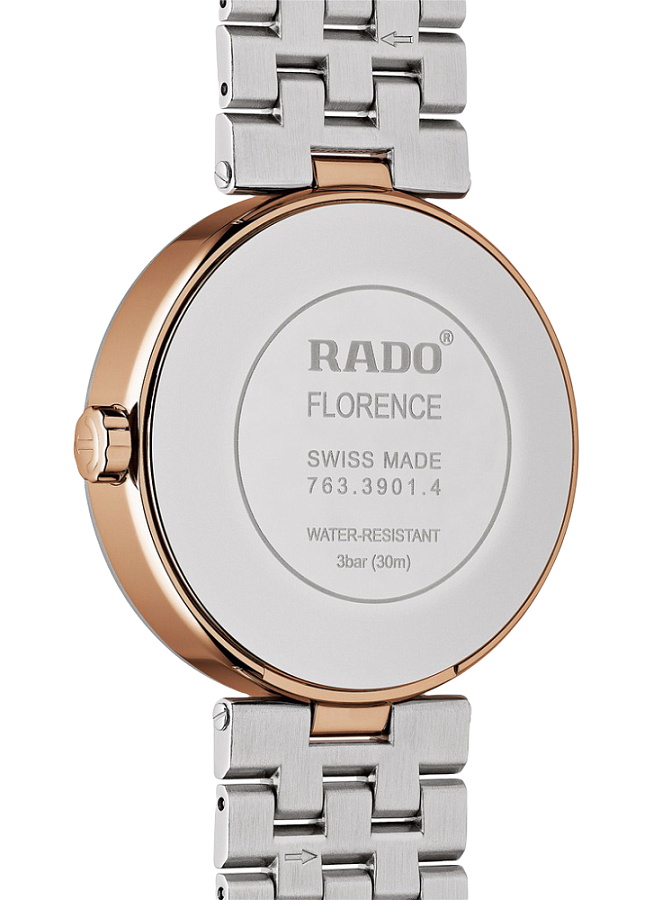 Часы Rado Florence Automatic Diamonds R48902733 — механические, сталь металл