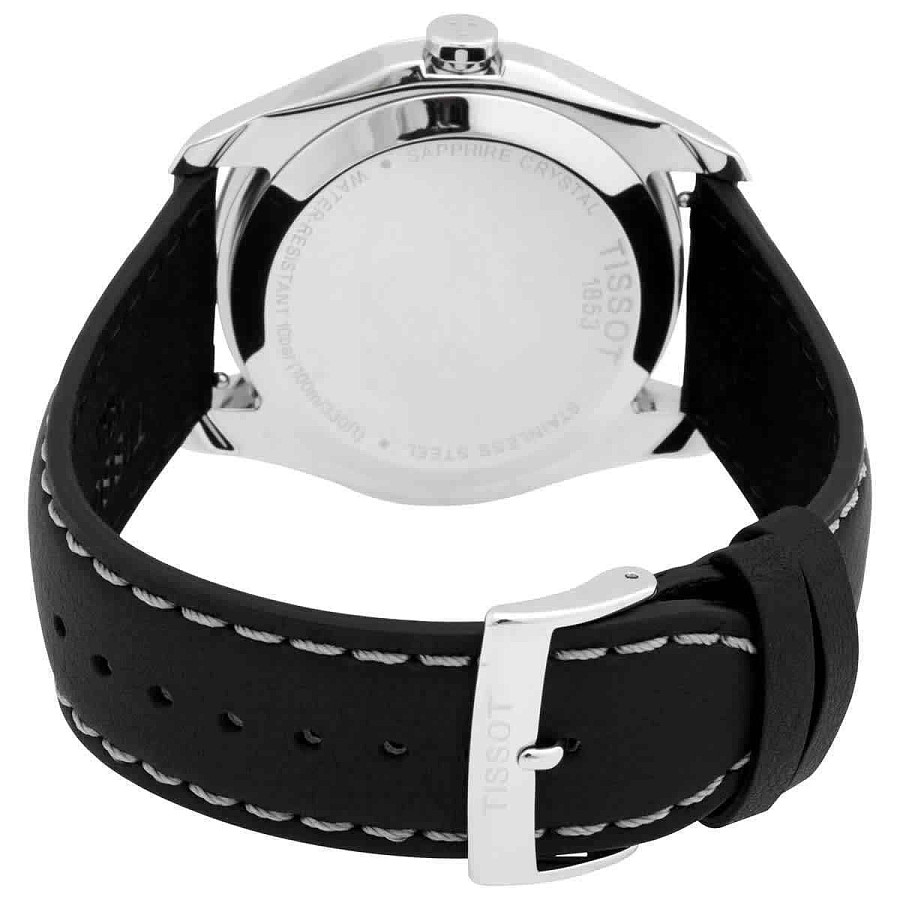 Часы Tissot Couturier Automatic Small Secret Date T035.446.16.051.02 — мужские, кожаный