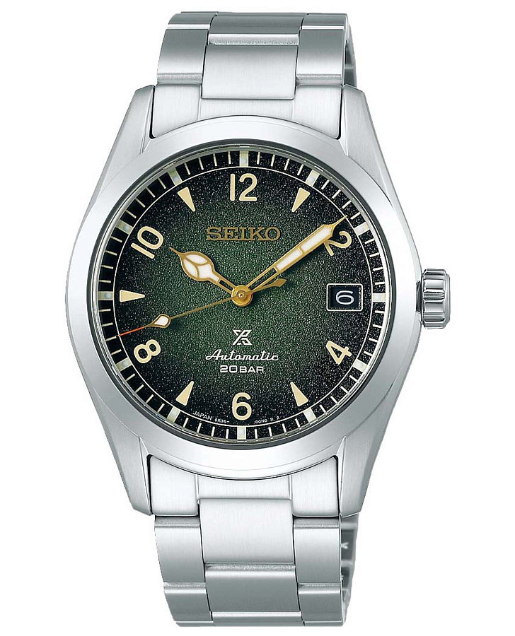 Часы Seiko SPB155J1 — мужские, зеленый