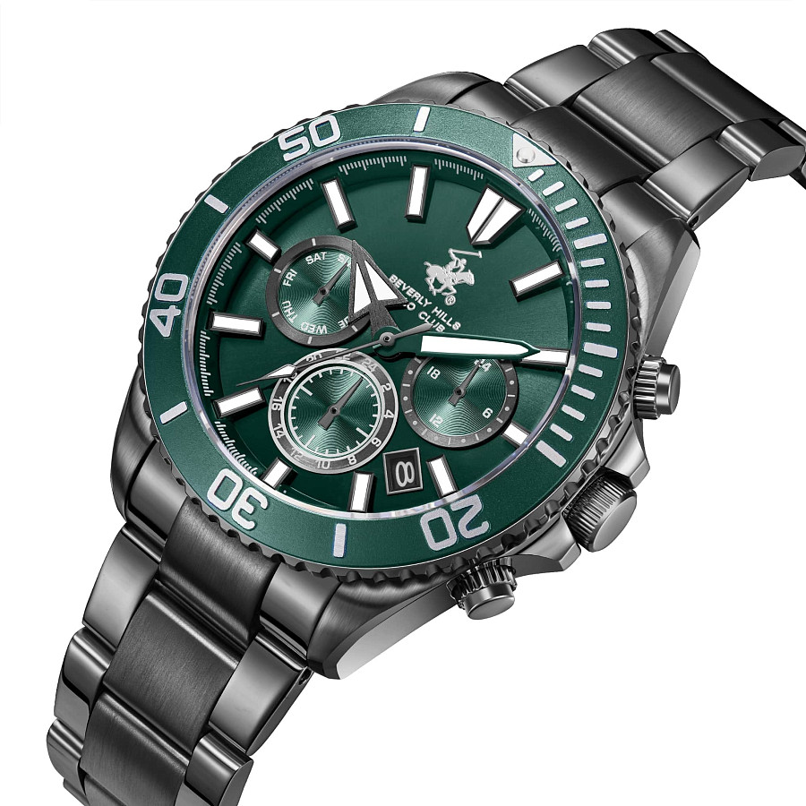 Часы Beverly Hills Polo Club BP3721X.070 — кварцевые, сталь металл