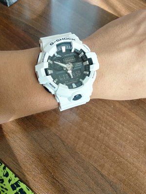 Фото покупателя: Японские наручные часы Casio G-Shock GA-700-7ADR (GA-700-7A) с хронографом