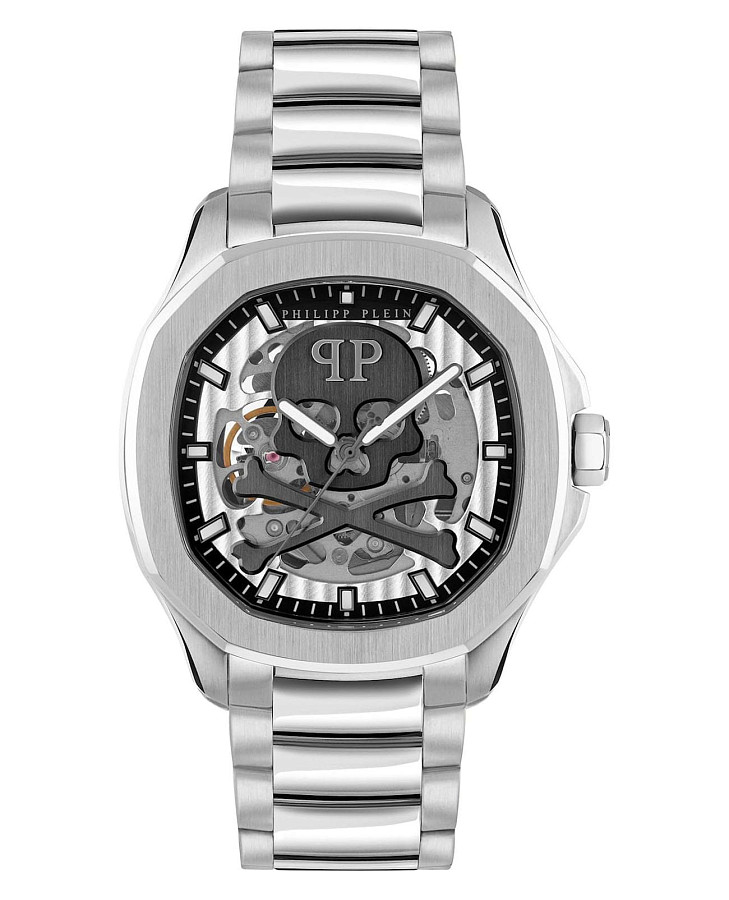 Часы Philipp Plein Plein Philipp PWRAA0223 — мужские, серебристый