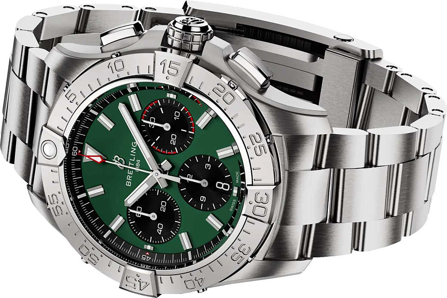 Часы Breitling Avenger B01 Chronograph 42 mm AB0146101L1A1 — нержавеющая сталь, мужские